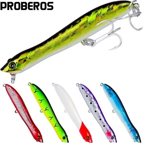 1 Pcs 8.3CM 6g New Popper Fishing Lure Artificial Fishing Wobbler Hard Plastic Bait Pesca Bass Carp Pike Fishing Tackle