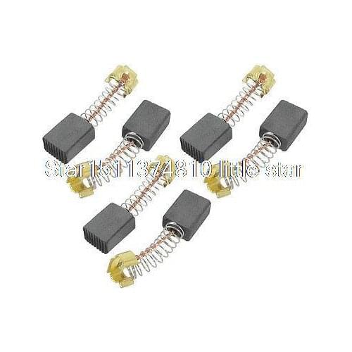 10 Pairs 12 x 9 x 6 mm Carbon Brush for Angle Grinder Orbital Sander