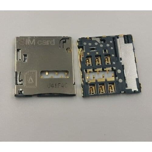 2Pcs Sim Card Reader Slot Tray Holder Connector Socket For Lenovo Tablet 3 8" YT3-850M YT3-850L 850F 850M 850L 850 Contact Plug