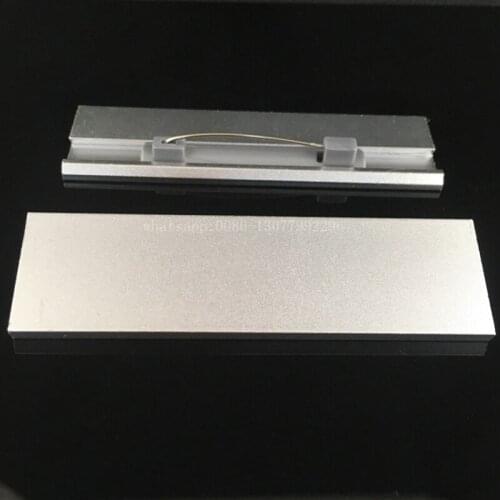 30pcs wholesale 70*20mm blank ( no print ) name badge with safety pin DIY printing name tag holder with aluminum name plate