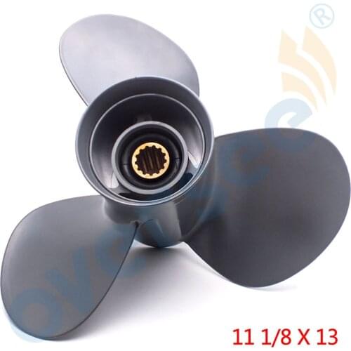 58130-ZV5-013AH Aluminum Outboard Propeller 11 1/8x13 for HONDA Outboard 35-60HP
