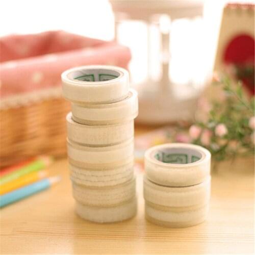 DL Korean stationery lovable small fresh transparent lace tape DIY decorative adhesive tape 10m decorative tape small gift