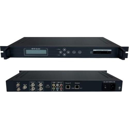 DVB-S/S2 HD Decoder(DVB-S/S2+ASI+IP+2*CI in,AV+HD+SDI(1080i/720p/576i)+YPbPr+IP+ASI out) HD out sc-5301