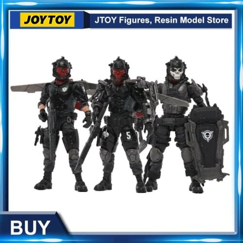 JOYTOY 1/18 10.5CM Action Figure Skeleton Forces-Grim Reapers Vengeance Soldier Model Toys Free Shipping