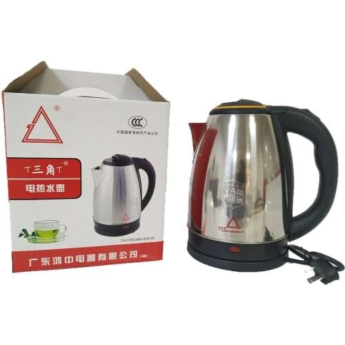 2L Stainless Steel Electric kettle Energy-efficient Anti-dry Waterkoker Protection Heating underpan Automatic Cut Off Jug Kettle