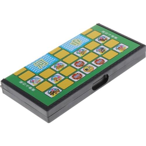 Small Chinese Jungle Animal Chess Board Game Kid Children Game Gift