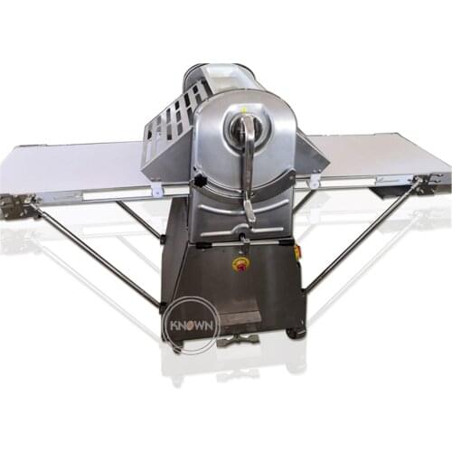 500mm Pizza Dough Sheeter Table Top Puff Pastry Making Machine Sheeters Bakery Stainless Steel Pie Bread Shortening Machine