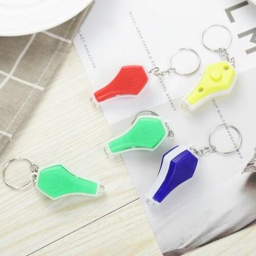Mini vase check lamp color ultraviolet check lamp UV light light key foddle jewelry pendant gift light-emitting toys wholesale