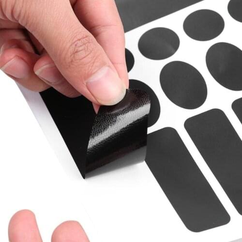 MTB Bike Stickers Anti-scratch Anti-Rub Bicycle Frame Protector Scratch Resistant Film Stickers Bike Accessories Black
