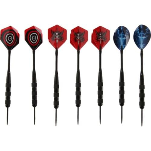 New 9PCS 20G Professional Steel Tip Darts with Aluminium Dart Shafts Stems and Nice Dart flights 20 grams Dardos High Quality
