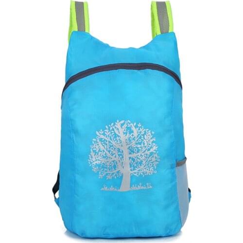 New high quality Durable Waterproof Folding Packable Lightweight Outdoor Travel Hiking Backpack Daypack Portable comfortable