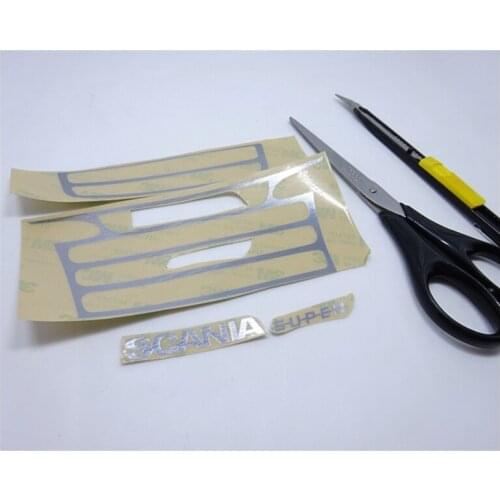 Rc Car Toys Shell Air Inlet Grille Stickers For 1/14 Scale Tamiya Truck SCANIA R620 56323 6X4 Tractor Diy Part