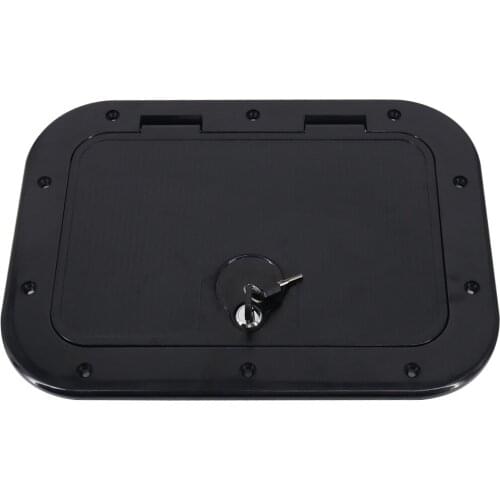 Inspection Hatch with Detachable Covers - Marine Access Deck Plate - Anti-aging, Waterproof Tool for Boat Yacht, 248 X 378mm