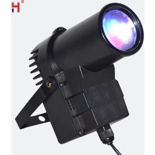 LED Party Lights Lyre RGB Spotlight 10W DMX Control Sound Activated For Night Club Led Dance Floor