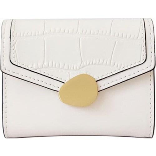 Business Card Holder Genuine Leather 2019 White Cow Genuine Leather Credit Card Holder Women Zipper Pocket Unisex Card Case
