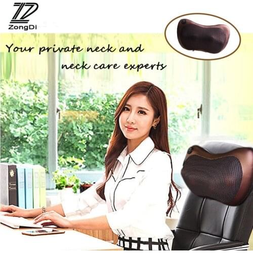 ZD 1X Car Protect Neck4/8 balls Massage Pillows For VW polo passat b5 b6 Mazda 3 6 cx-5 Toyota corolla Ford focus 2 accessories