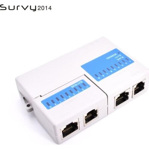 1PCS Mini RJ45 RJ11 Cat5 Network LAN Cable Tester with KeyChain diy electronics