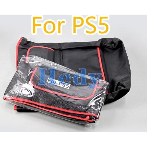 10PCS For Sony 5 Black Nylon Horizontal Dust Cover Dust Guard Waterproof Cover Sleeve for PS5 Console Digital Disc Edition