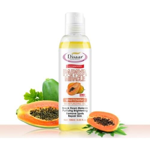100ml Massage Oil Skin Care Depth Replenishment Papaya Emollient Oil Body Care Face Lifting Relaxation Cream