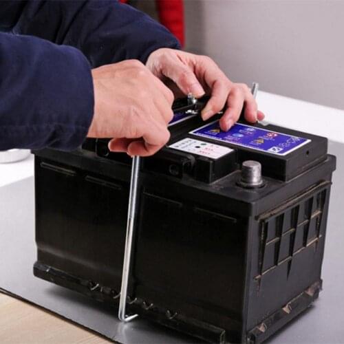 55% Hot Sales!!! Adjustable Car Battery Holder Stabilizer Mount Rack Metal Fixed Bracket Stand