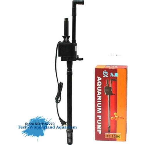 Quiet Original submersible pump for aquarium fish tank water pump multifunction 3 in 1 filter air pump R3 1200 28W 1600L/H