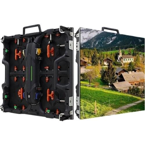 Fast Installation Die-casting Aluminum Cabinet Indoor Stage Background Rental LED Display Screen P3.91 SMD Video Wall Panel