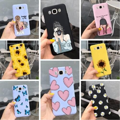 Cute Sunflowers Case For Samsung Galaxy J2 core Pro J3 J5 J7 J4 J6 J8 2018 2017 2016 Soft TPU Phone Cases For J 3 5 7 2016 Cover