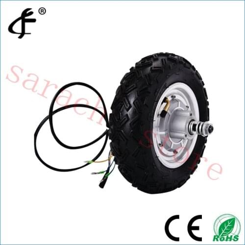 10" 450W 24v vacuum tire electric scooter front wheel hub motor ,skateboard electric motor ,electric wheel hub motor