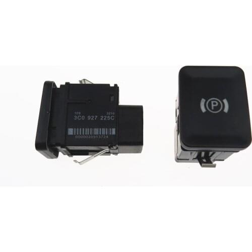 Electronic Parking Handbrake Parking Switch Brake Button Replacement For VW Volkswagen Passat B6 C6 CC 2006-2009 3C0927225C