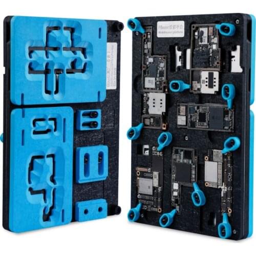 Qianli 6in1 Fixture Best Quality Precision Fixing Clamp for phone X XS XSMAX 11 Pro Max Motherboard Chip Repair Planting Tin