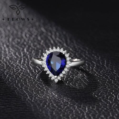 FLOWS Sapphire Rings