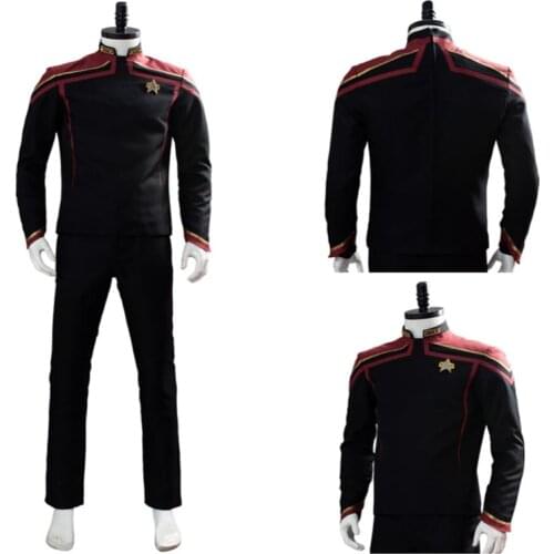 Star Trek Picard Cosplay Captain Trek Jean-Luc Picard Cosplay Costume Unfirt Outfit Carnival Halloween Costumes For Adult Men