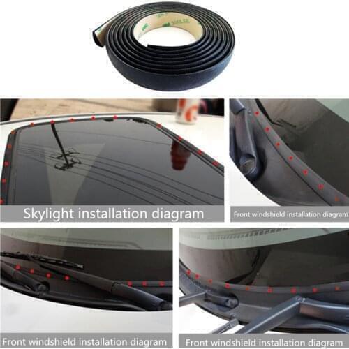Hot 3M Car sunroof seal sticker Auto Accessories for Lexus RX300 RX330 RX350 IS250 LX570 is200 is300 ls400 CT DS LX LS IS ES RX