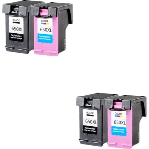 LuoCai Compatible ink cartridge For HP650 For HP 650 XL Deskjet Ink Advantage 1015 1515 2515 2545 2645 3515 3545 4515 4645 650xl