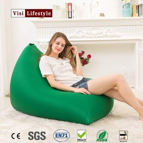 Lycra bean bag sofa living room furniture lazy sack for home