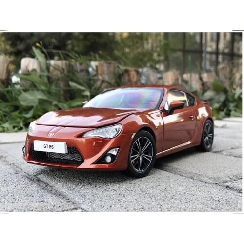 1/18 For Toyota 86 GT GT86 Racing Car Diecast Car Model Kids Boy Gifts Orange Metal,Plastic,Rubber