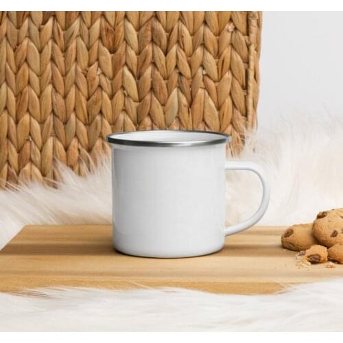 New Heat-resistant Enamel Mug Espresso Coffee Cup Handmade Enamel Mug Tea Cups Drinkware