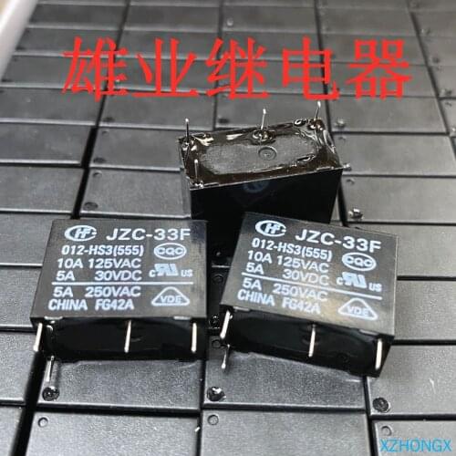New original jzc-33f 012-hs3 relay hf33f 012-hs