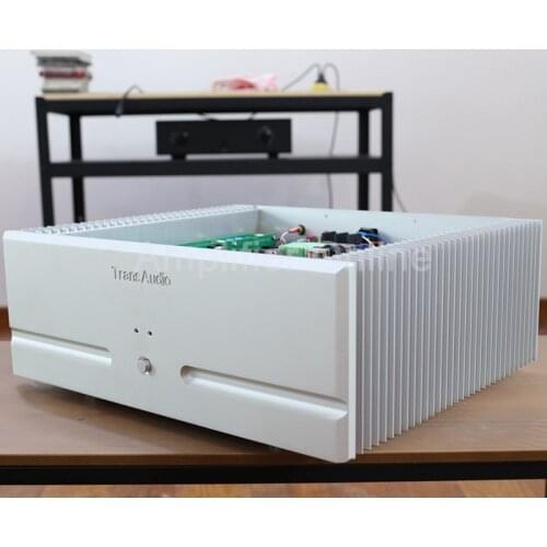 1PCS Blakc/Silver Upgrade Finished Fever Level Two Channel Power Amplifier T9.3 Enhanced Version Of High Power 450W*2 AP57