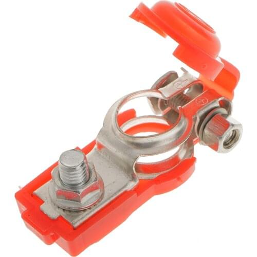 Pair Universal Positive Negative Car Battery Terminal Clamp Clip Connector