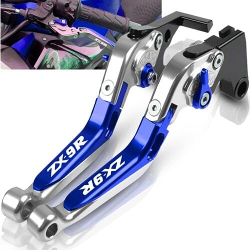 For Kawasaki NINJA ZX-9R ZX9R 2000 2001 2002 2003 Motorcycle Accessories Adjustable Extendable Foldable Brake Clutch Levers