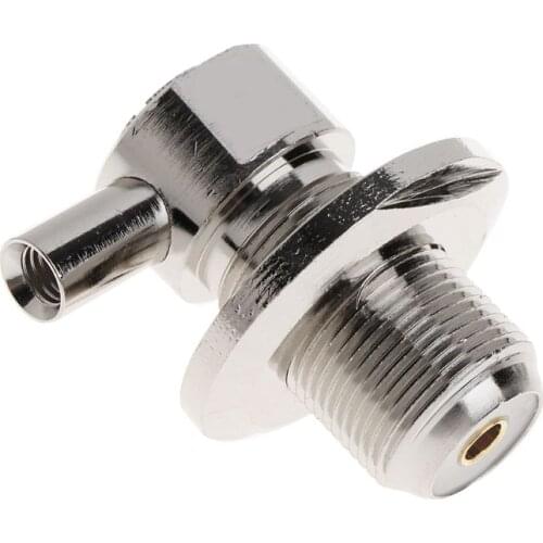 SO239 UHF Female Right Angle RF Connector For RG58 RG142 LMR195 Coaxial Cable L69A