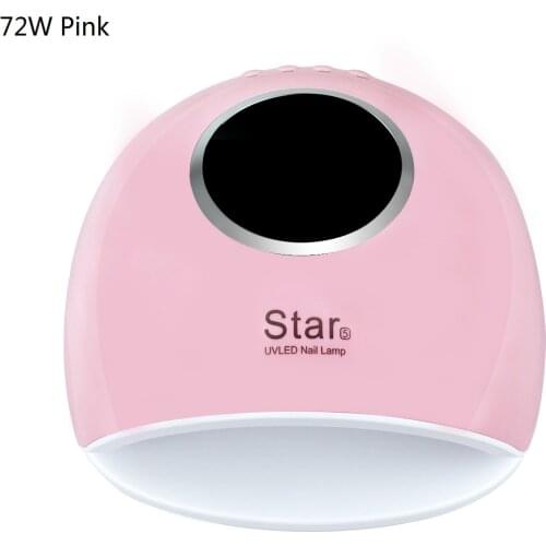 New 72W Lamp For Nail Light LED UV Dryer For Gel Varnish with Timer Drying Machine Curing Lamp Gel Polishing Dryer Nail Art