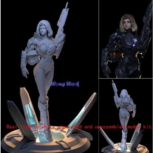 Wong Work Unpainted 1/6 Scale 37cmH 1/4 56cmH 3D Printing Unassembled Garage Kits GK Model Kit Figure Statue TTG-2021424-22