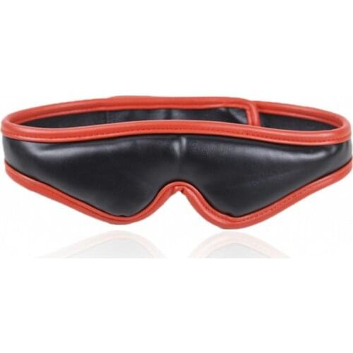 Adult Games Slave BDSM Bondage Blindfold Leather Eye Mask Sex Tools For Couple Restraints Fetish Women Eroitc Toys