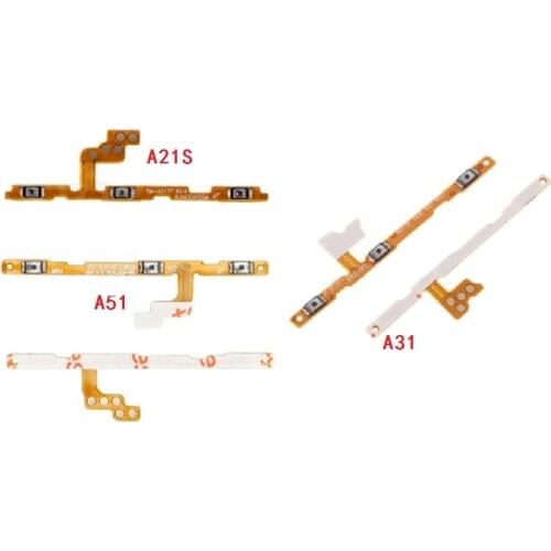 10PCS Power ON OFF Volume Up Down Side Button Switch Key Flex Cable For Samsung Galaxy A21 A215 A21S A217 A31 A315 A51 A515 A71