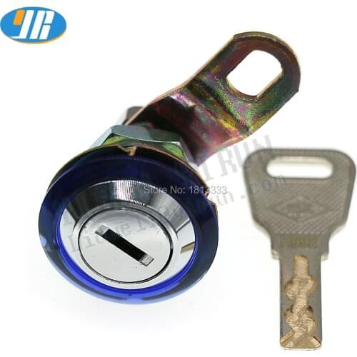 10pcs lock & 10 pcs key 17mm Rotary tongue lock For Arcade pinball games machines stol machine cabinet drawer coin door