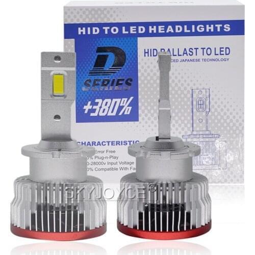 2021 NEW SKYJOYCE D2S D4S LED Canbus Headlight Bulbs to Replace Original HID Bulbs 70W White Super Version D1S D3S D8S LED Bulbs