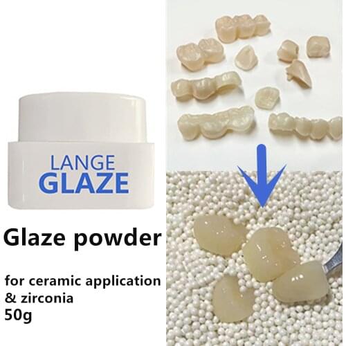 50g Glaze paste power dental porcelain material for ceramic application and zirconia teeth
