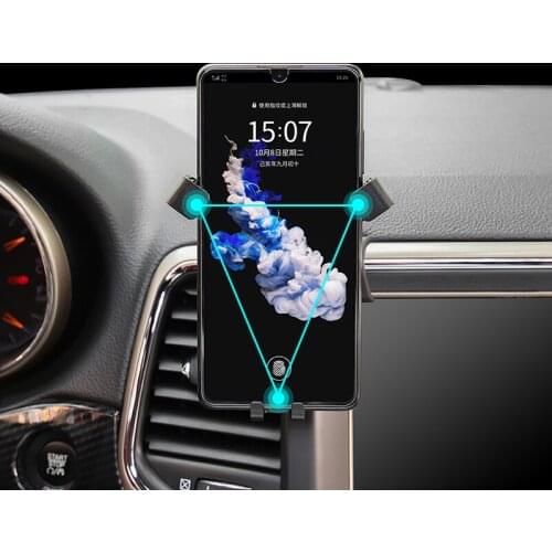 Car Air Vent Mount Phone Holder Mobile Phone Cradle Smart Phone Stand For Jeep Grand Cherokee 2014 2015 2016 2017 2018